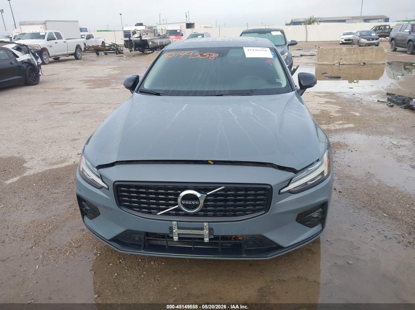 2022 Volvo S60 B5 Black Edition Momentum/B5 Inscription/B5 Momentum VIN: 7JRL12TZ6NG174560 Lot: 45149558
