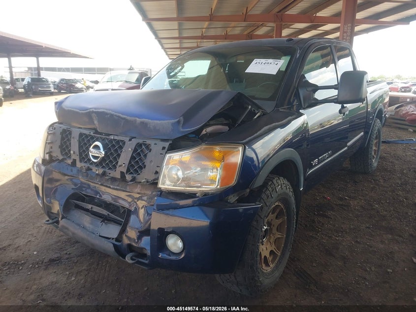 Vin: 1n6aa0ec9bn325477, lot: 45647227, nissan titan pro-4x 20112