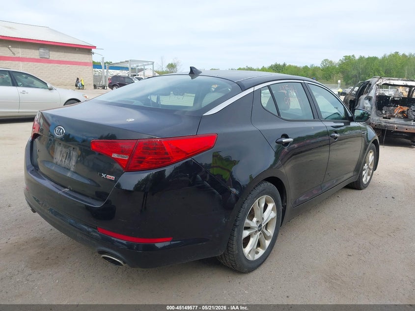 2011 Kia Optima 2.4 Ex black Lot 111045149577 Vin KNAGN4A76B5082788