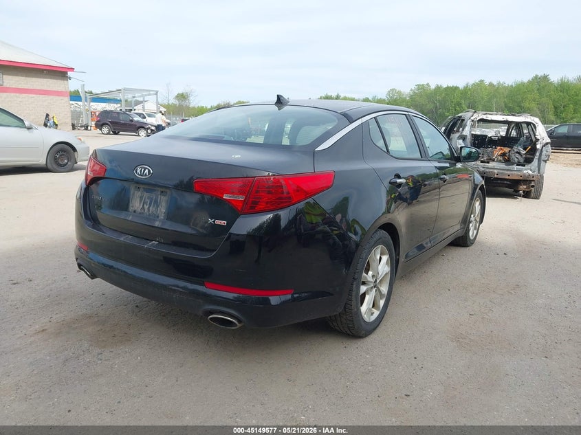 2011 Kia Optima 2.4 Ex black Lot 111045149577 Vin KNAGN4A76B5082788