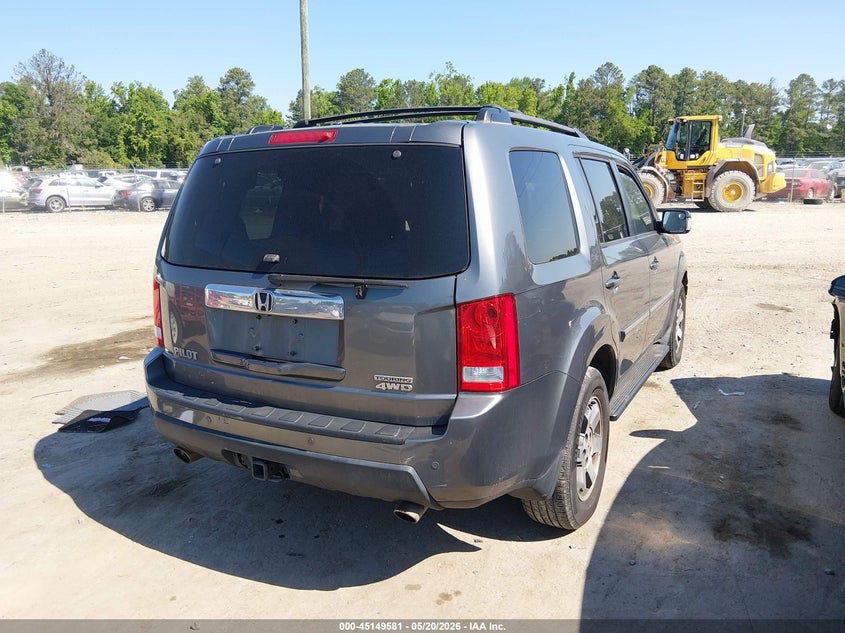 Vin: 5fnyf4h9xbb012589, lot: 45647234, honda pilot touring 20114