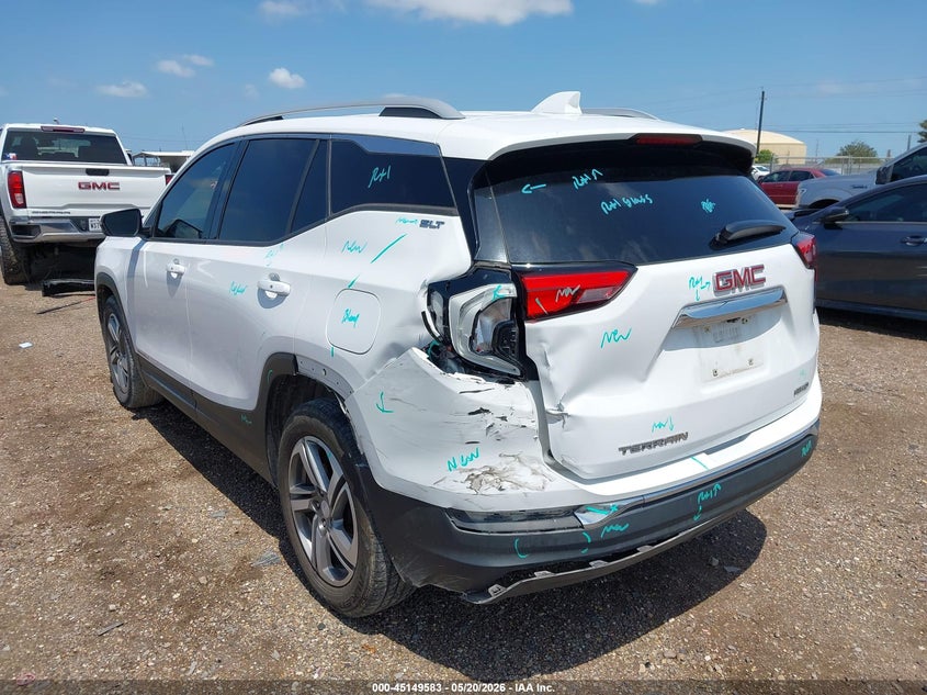 Vin: 3gkalvev2ll112100, lot: 45647236, gmc terrain awd slt 20203