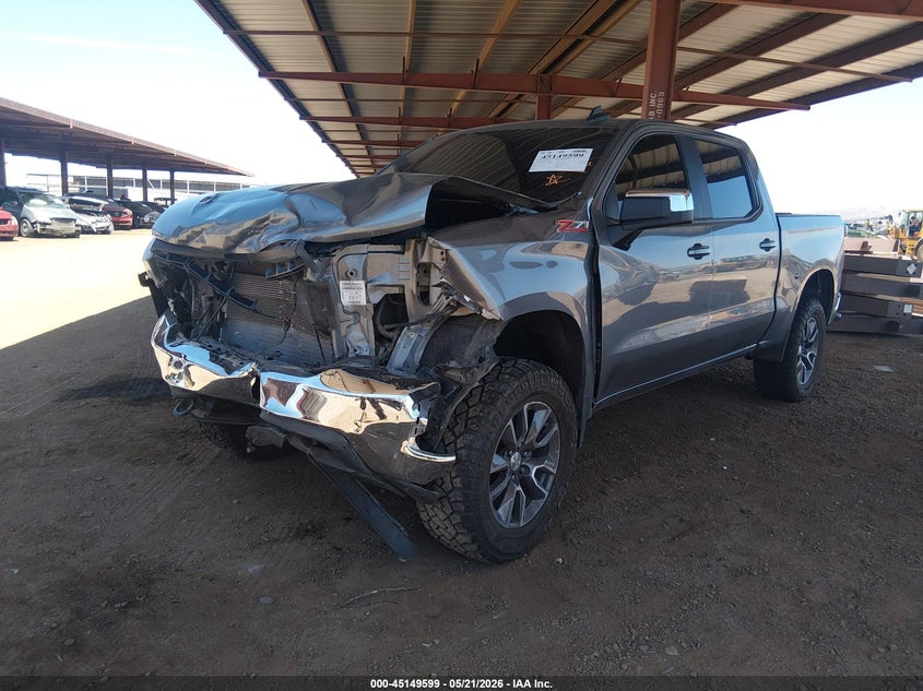 2022 Chevrolet Silverado 1500 Ltd 4wd  Short Bed Lt 3GCUYDED2NG157500 photo 1