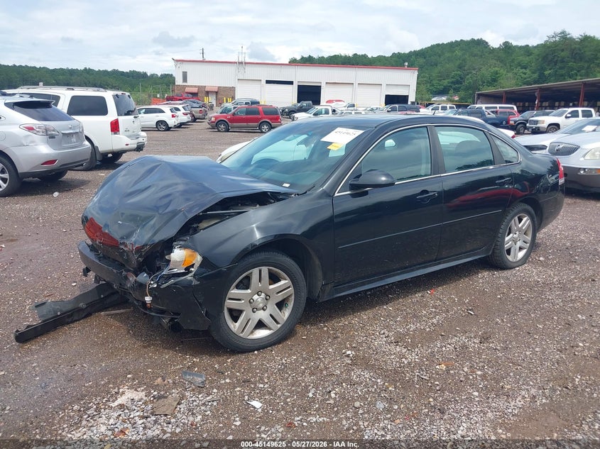 2012 Chevrolet Impala 3.6 Lt black Lot 111045149625 Vin 2G1WG5E35C1273975
