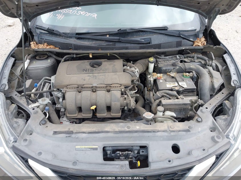 VIN 3N1AB7AP9JY306790 2018 NISSAN SENTRA S