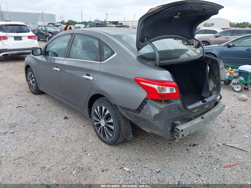 VIN 3N1AB7AP9JY306790 2018 NISSAN SENTRA S