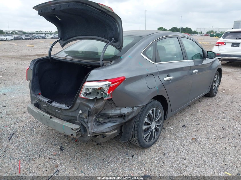 VIN 3N1AB7AP9JY306790 2018 NISSAN SENTRA S