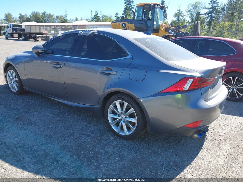 Vin: jthba1d21g5023497, lot: 45647293, lexus is 200t 20163