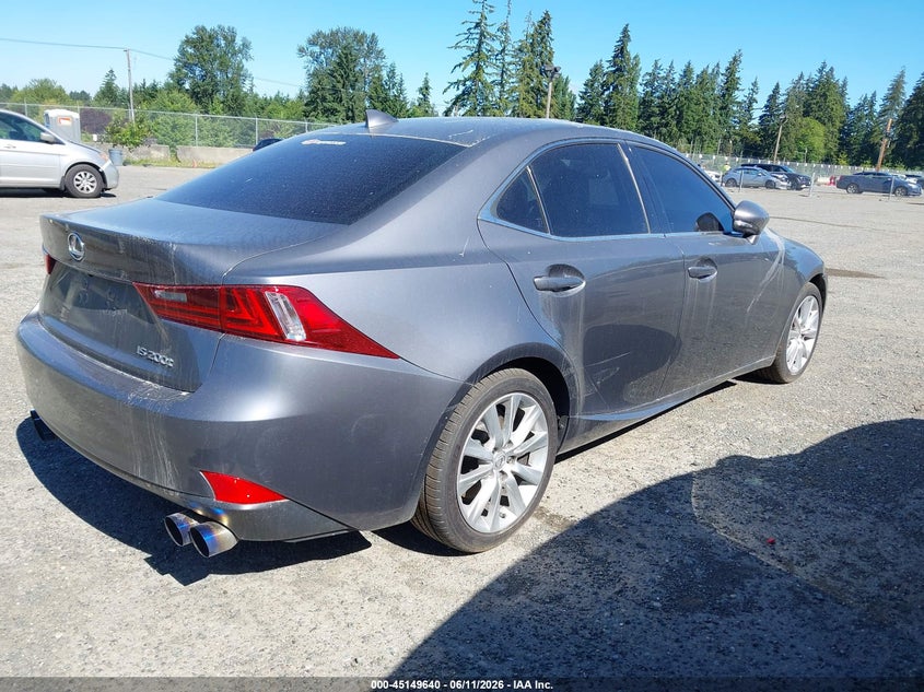 Vin: jthba1d21g5023497, lot: 45647293, lexus is 200t 20164