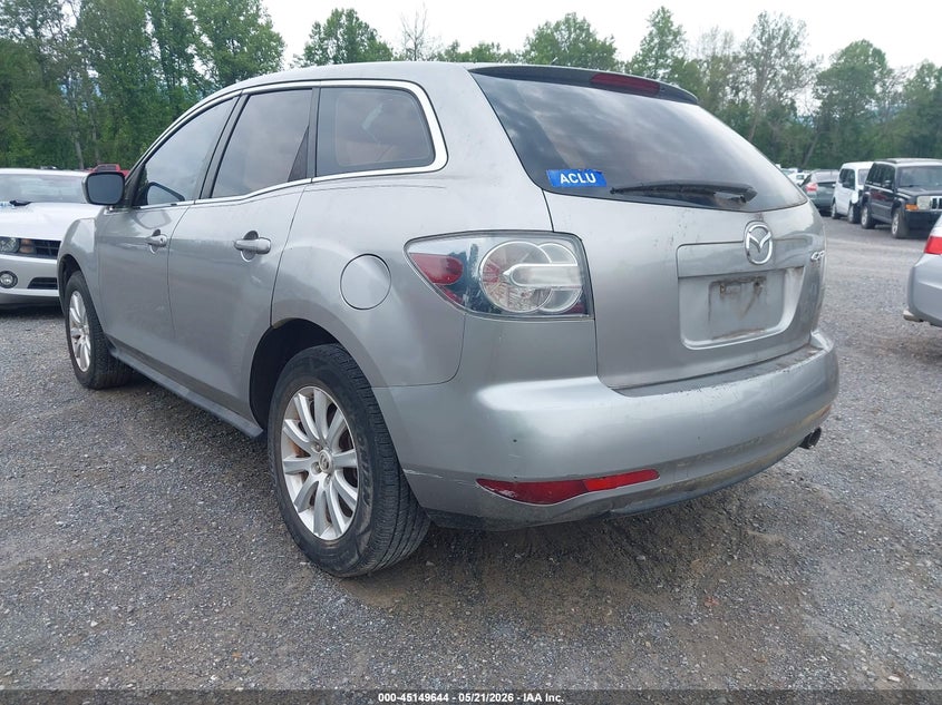 2010 Mazda Cx-7 2.5 Cx-7 I Sv silver Lot 111045149644 Vin JM3ER2W58A0314143