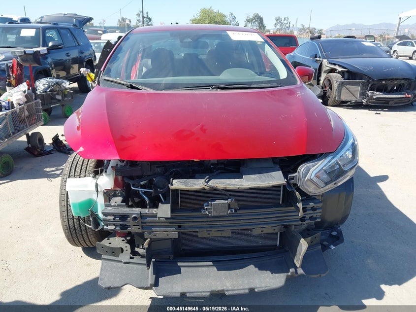 2022 Nissan Versa 1.6 Sv Xtronic Cvt VIN: 3N1CN8EV8NL871713 Lot: 45149645
