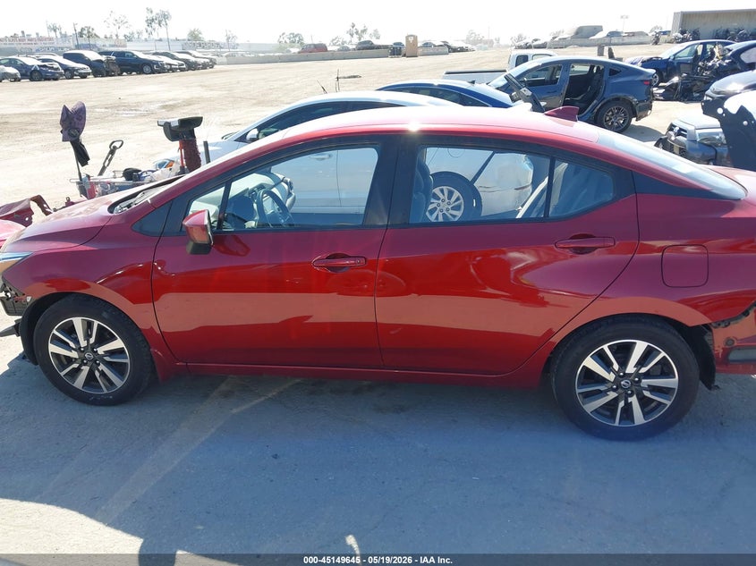 2022 Nissan Versa 1.6 Sv Xtronic Cvt VIN: 3N1CN8EV8NL871713 Lot: 45149645