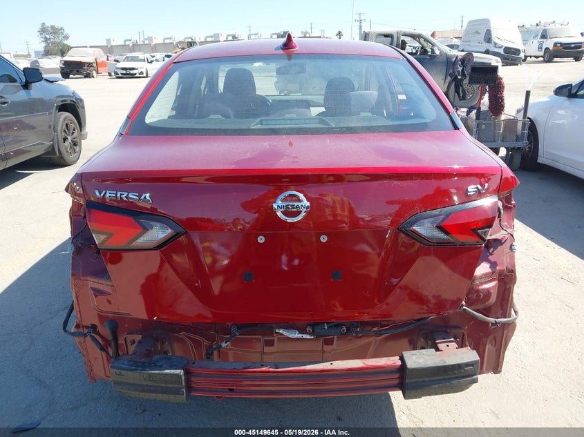 2022 Nissan Versa 1.6 Sv Xtronic Cvt VIN: 3N1CN8EV8NL871713 Lot: 45149645