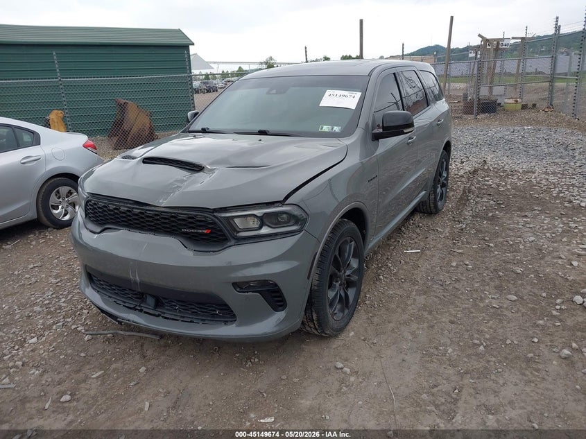 Vin: 1c4sdjct3nc191265, lot: 45647327, dodge durango r/t plus awd 20222
