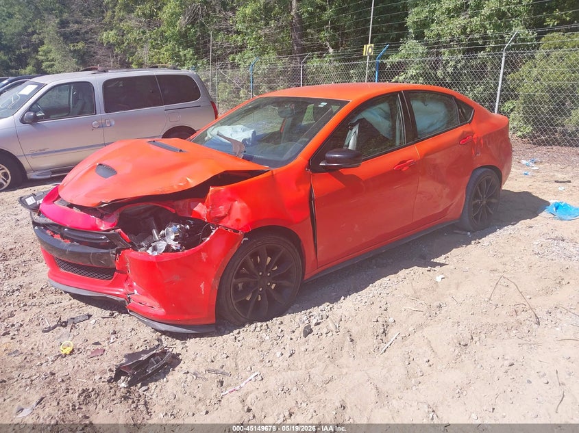 Vin: 1c3cdfeb2gd752403, lot: 45647332, dodge dart gt 20162