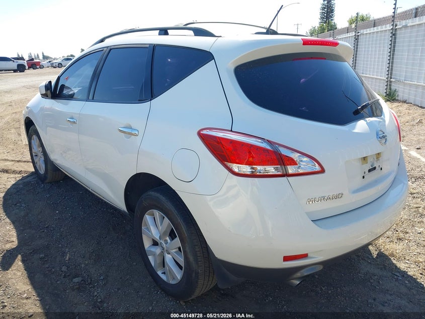 Vin: jn8az1mu9cw108927, lot: 45647381, nissan murano sv 20123