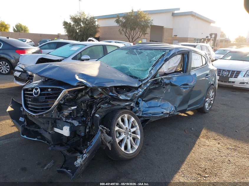 2014 MAZDA 3 HATCHBACK 2.5L I-4 DI, DOHC, VVT, 184HP