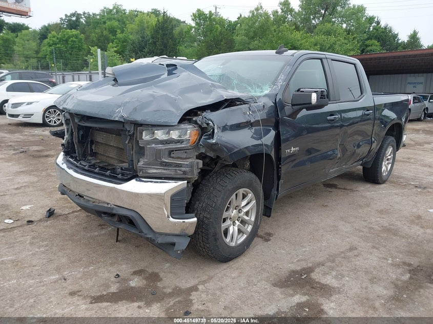 3GCUYDED4LG378044 2020 CHEVROLET SILVERADO 1500 4WD  SHORT BED LT photo 1