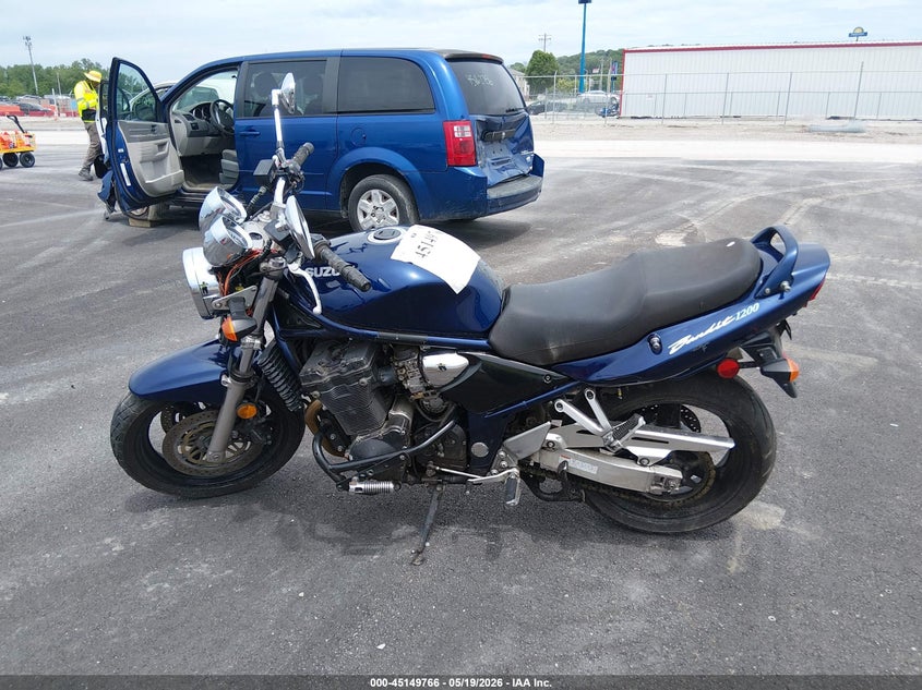 2002 Suzuki Gsf1200 S VIN: JS1GV77A922101658 Lot: 45149766