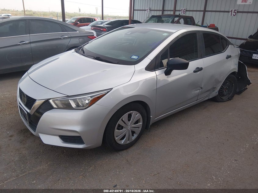 2020 NISSAN VERSA SEDAN 1.6L I-4 DOHC, VVT, 122HP