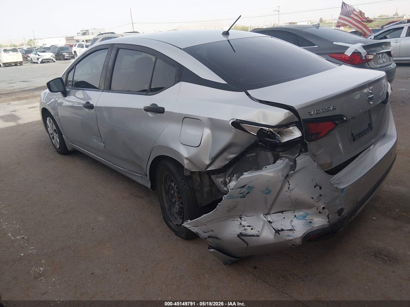 2020 NISSAN VERSA SEDAN 1.6L I-4 DOHC, VVT, 122HP