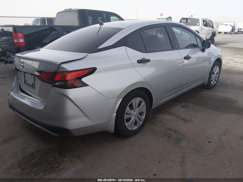 2020 NISSAN VERSA SEDAN 1.6L I-4 DOHC, VVT, 122HP