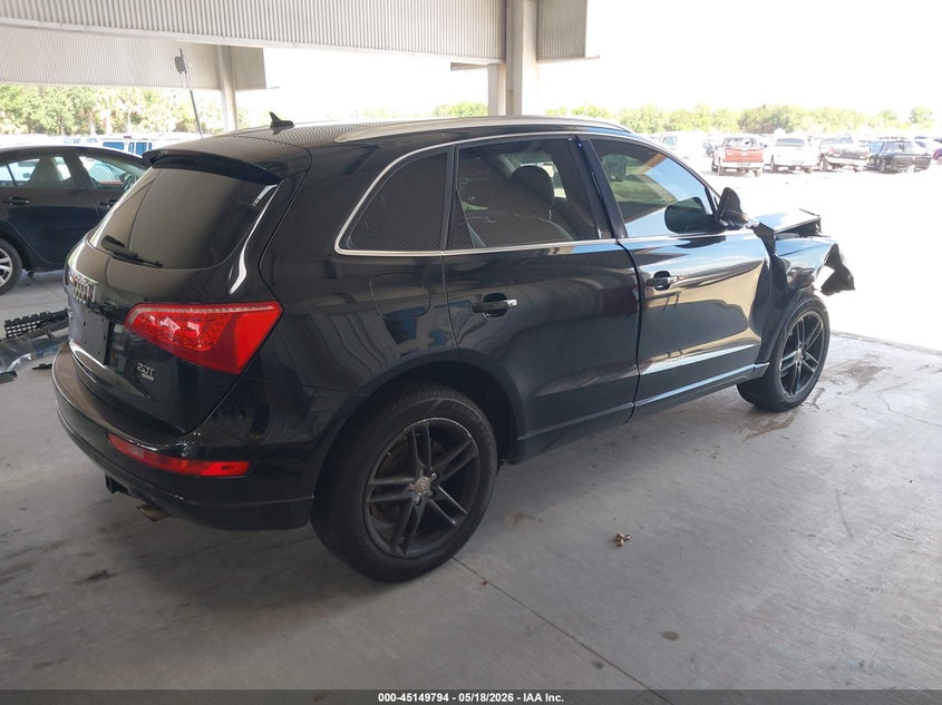 2012 Audi Q5 2.0 2.0T Premium black Lot 111045149794 Vin WA1LFAFP2CA060960