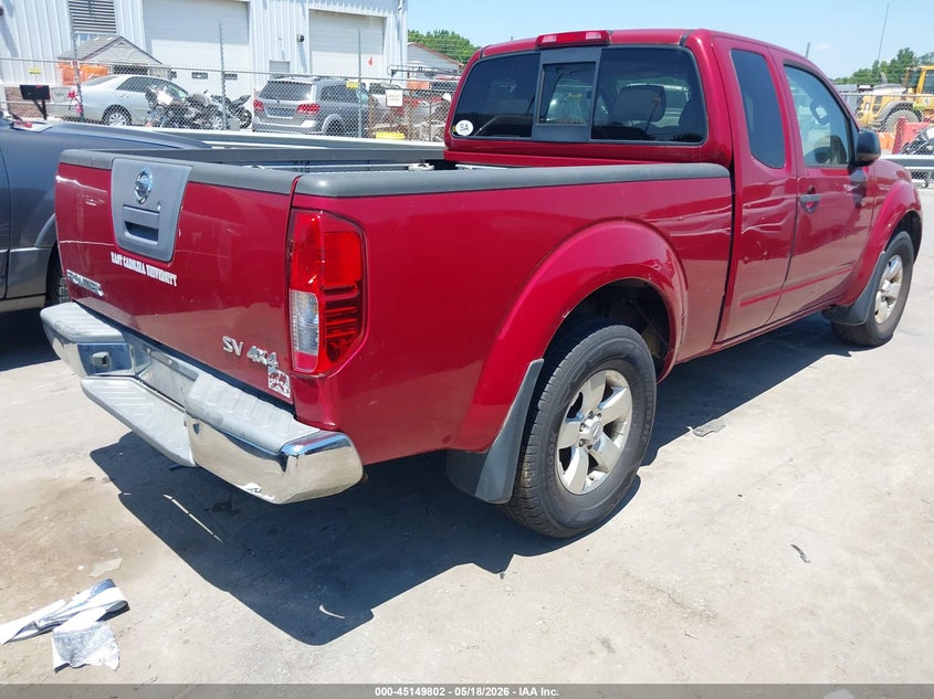 Vin: 1n6ad0cw5cc426775, lot: 45647455, nissan frontier sv 20124