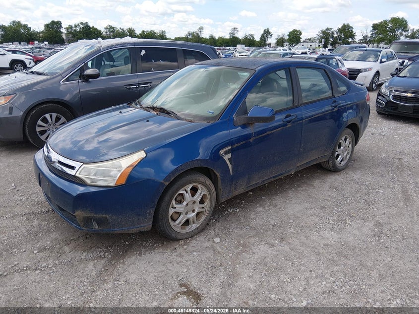 2008 Ford Focus Se/Ses 1FAHP35N48W151460 photo 1