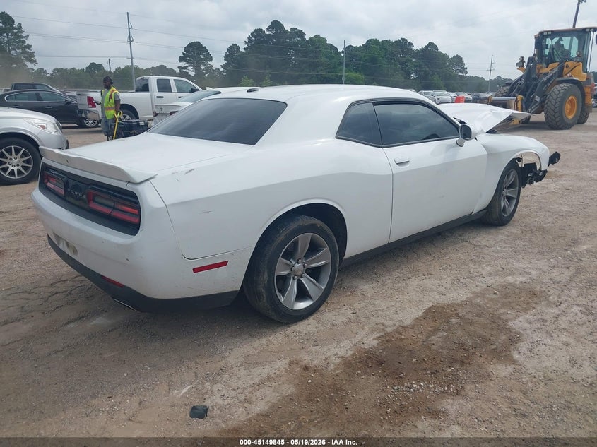 Vin: 2c3cdzag2kh691293, lot: 45647498, dodge challenger sxt 20194