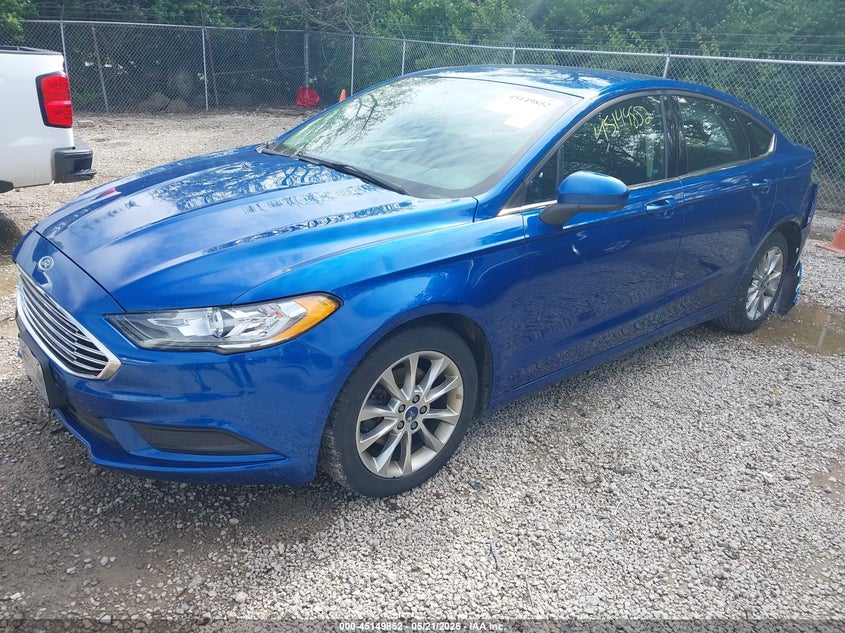 2017 Ford Fusion Se 3FA6P0H77HR310834 photo 1
