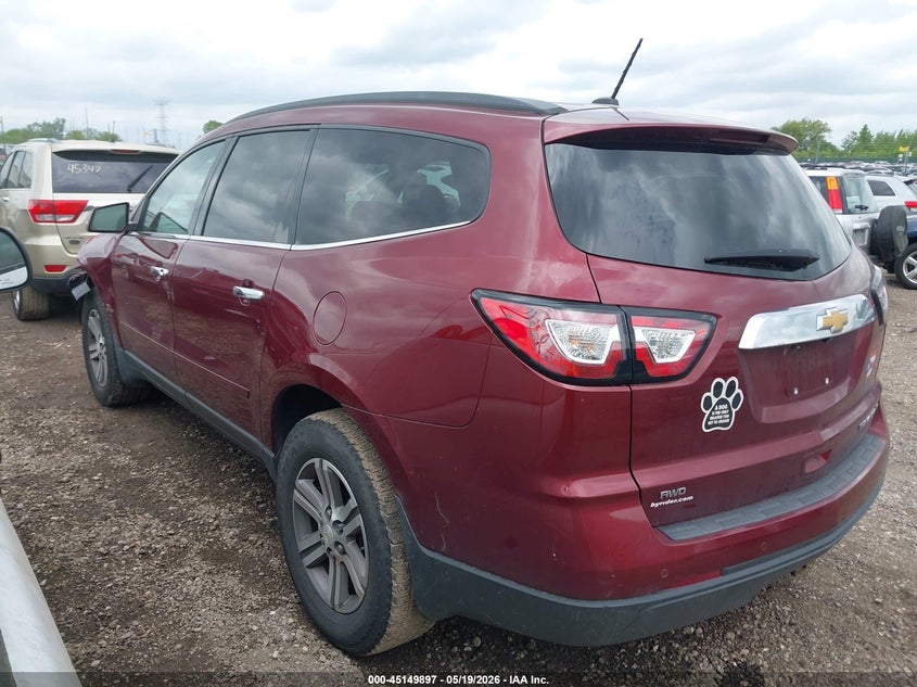 2015 CHEVROLET TRAVERSE auction photo 3