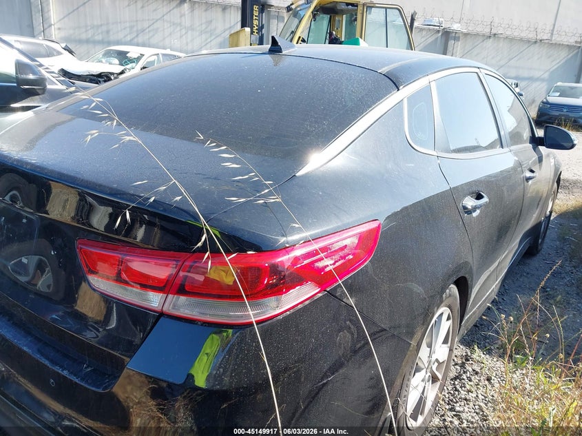 Vin: 5xxgt4l39jg178671, lot: 45647571, kia optima lx 20184