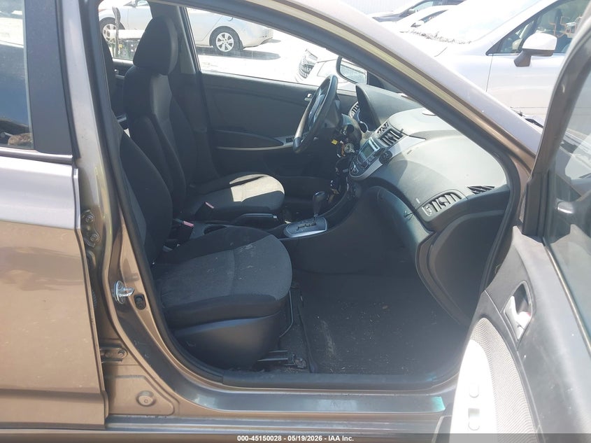 2013 HYUNDAI ACCENT HATCHBACK 1.6L I-4 DI, DOHC, VVT, 138HP