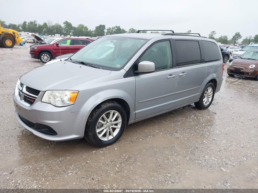 Vin: 2c4rdgcgxer341710, lot: 45647710, dodge grand caravan sxt 20142