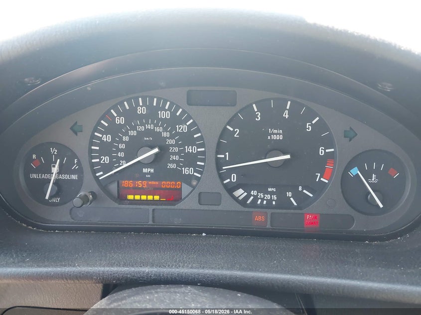 1995 BMW 325 I VIN: WBACB3321SFE20968 Lot: 45150068