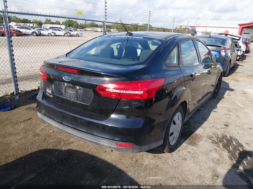 Vin: 1fadp3e25gl273426, lot: 45647729, ford focus s 20164