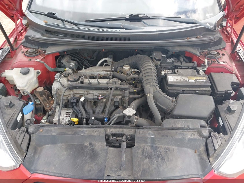 2014 Hyundai Veloster Turbo W/Black VIN: KMHTC6AE7EU199092 Lot: 45150102