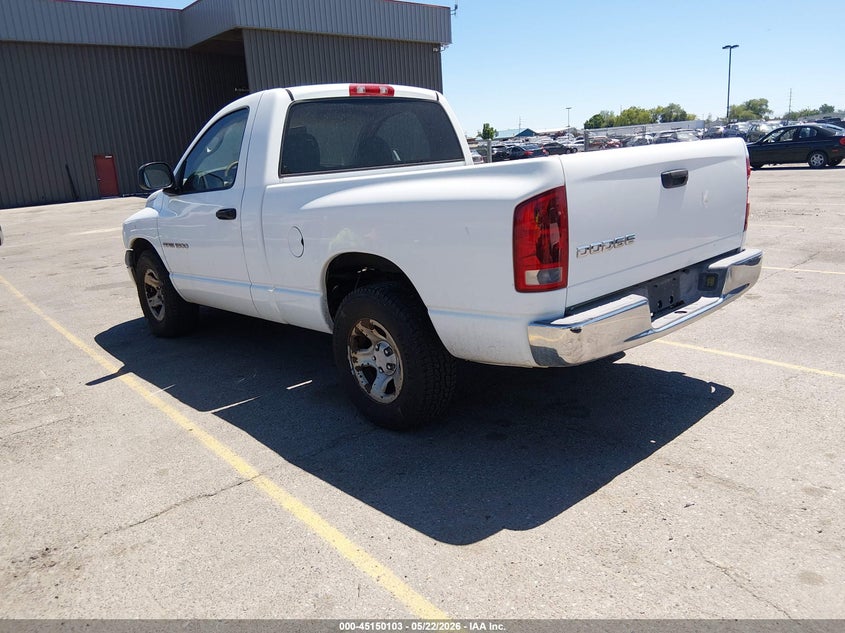 DODGE RAM 1500 2002 VIN 1D7HA16N92J183491