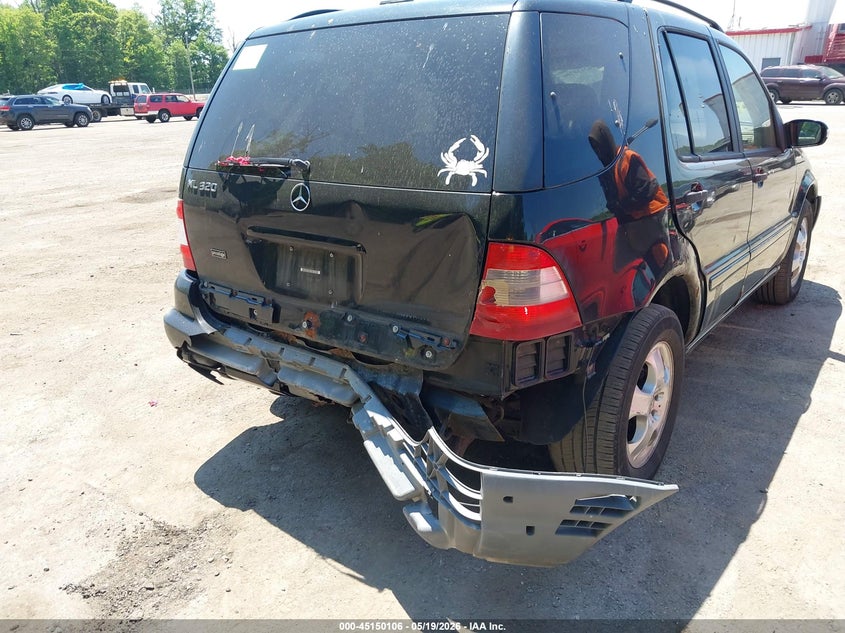 2002 Mercedes-Benz Ml 320 VIN: 4JGAB54E42A342285 Lot: 45150106