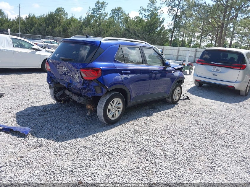 Vin: kmhrc8a32lu032771, lot: 45647777, hyundai venue sel 20204