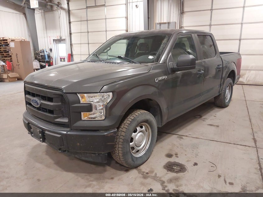 Vin: 1ftew1e85hke26095, lot: 45647789, ford f-150 xl 20172