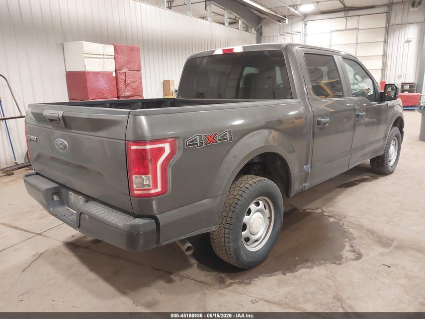 Vin: 1ftew1e85hke26095, lot: 45647789, ford f-150 xl 20174