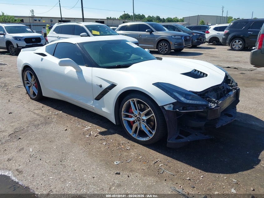 Vin: 1g1yk2d79e5105574, lot: 45647793, chevrolet corvette stingray z51 2014 img_1