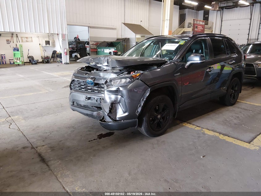 2T3L6RFV3MW017377 2021 Toyota Rav4 Hybrid Le photo 1