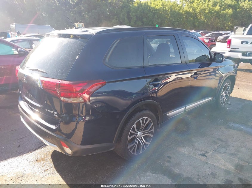 Vin: ja4az3a31gz022819, lot: 45647840, mitsubishi outlander sel 20164