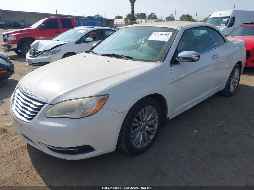 Vin: 1c3bc7egxbn529657, lot: 45647855, chrysler 200 limited 20112