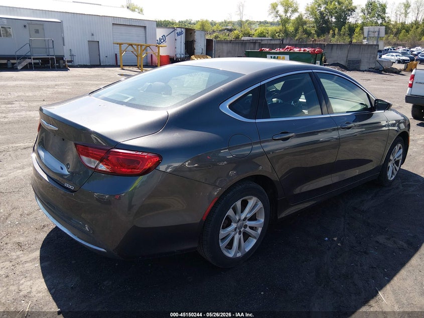 Vin: 1c3cccab1fn663468, lot: 45647897, chrysler 200 limited 20154