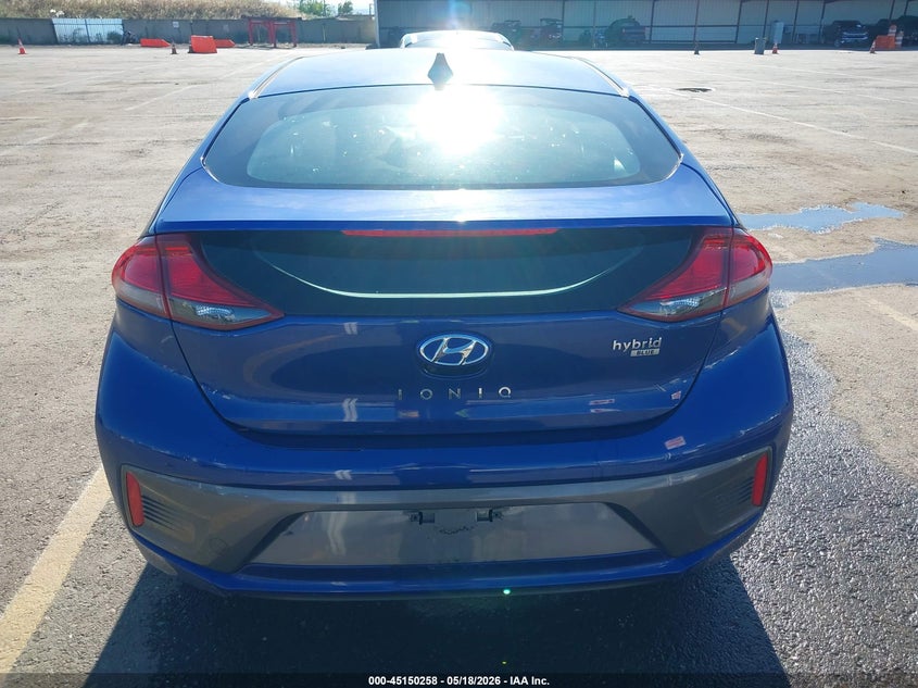 2020 Hyundai Ioniq Hybrid Blue VIN: KMHC65LC1LU228807 Lot: 45150258