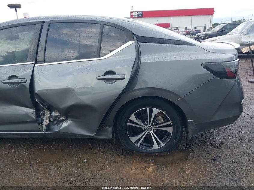 VIN 3N1AB8CV2MY215270 2021 NISSAN SENTRA SV XTRONIC CVT